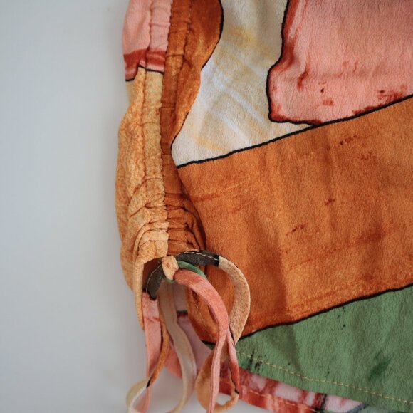 Forever 21 Artsy Geometric Print Mini Skirt | S - Picture 5 of 6